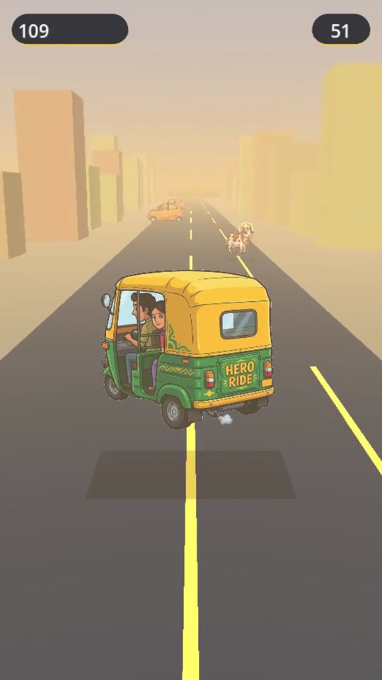 An early Chal Rickshaw build showing the rear-view runner taking shape